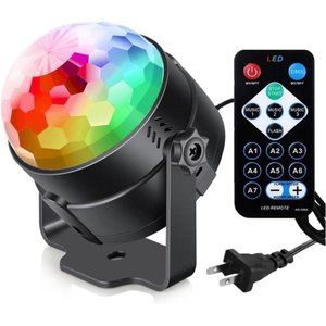 Sound Activated Party Lights with Remote Control Dj Lighting, Disco Ball Strobe